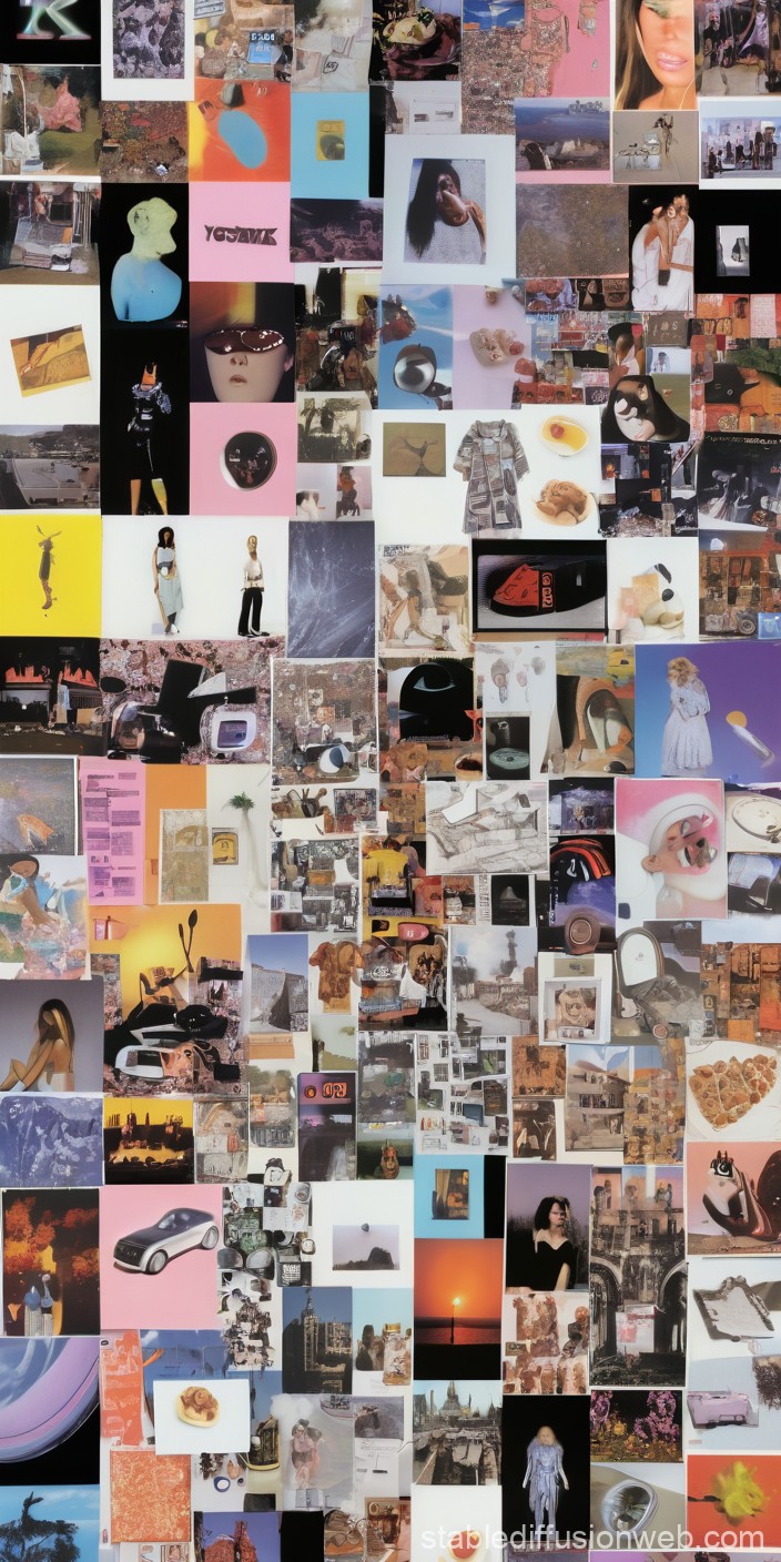 artistic Y2K moodboard collections