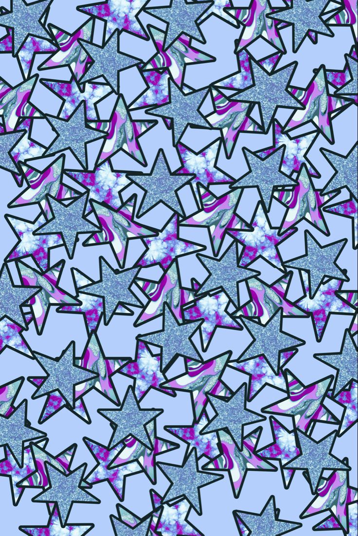 blue star wallpaper y2k 0089