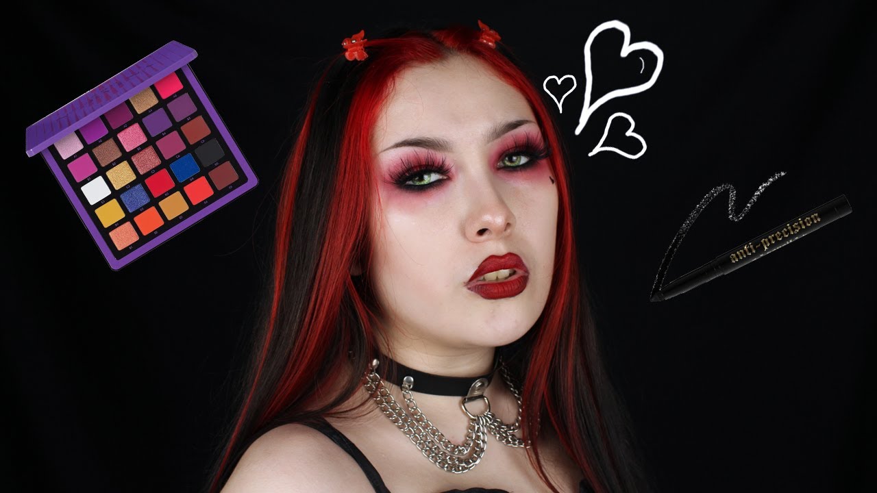 bold Y2K goth makeup styles