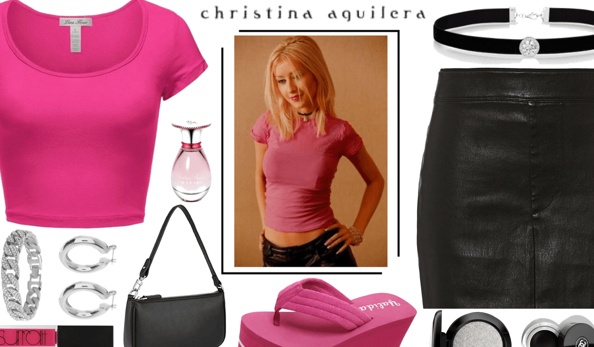 Christina Aguilera y2k style 0019