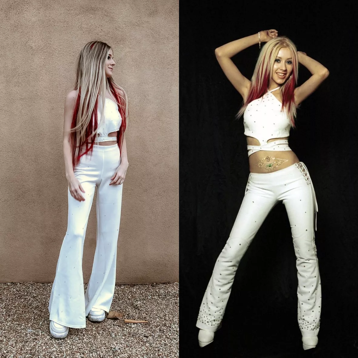 Christina Aguilera y2k style 0024