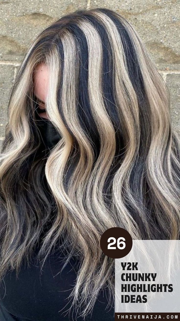 chunky highlights y2k 0055