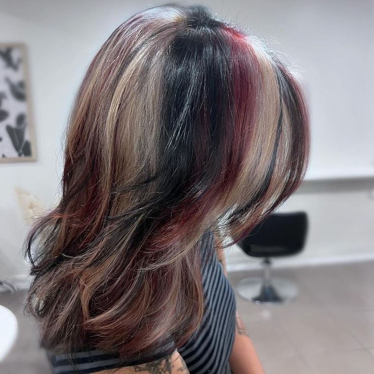 chunky highlights y2k 0081