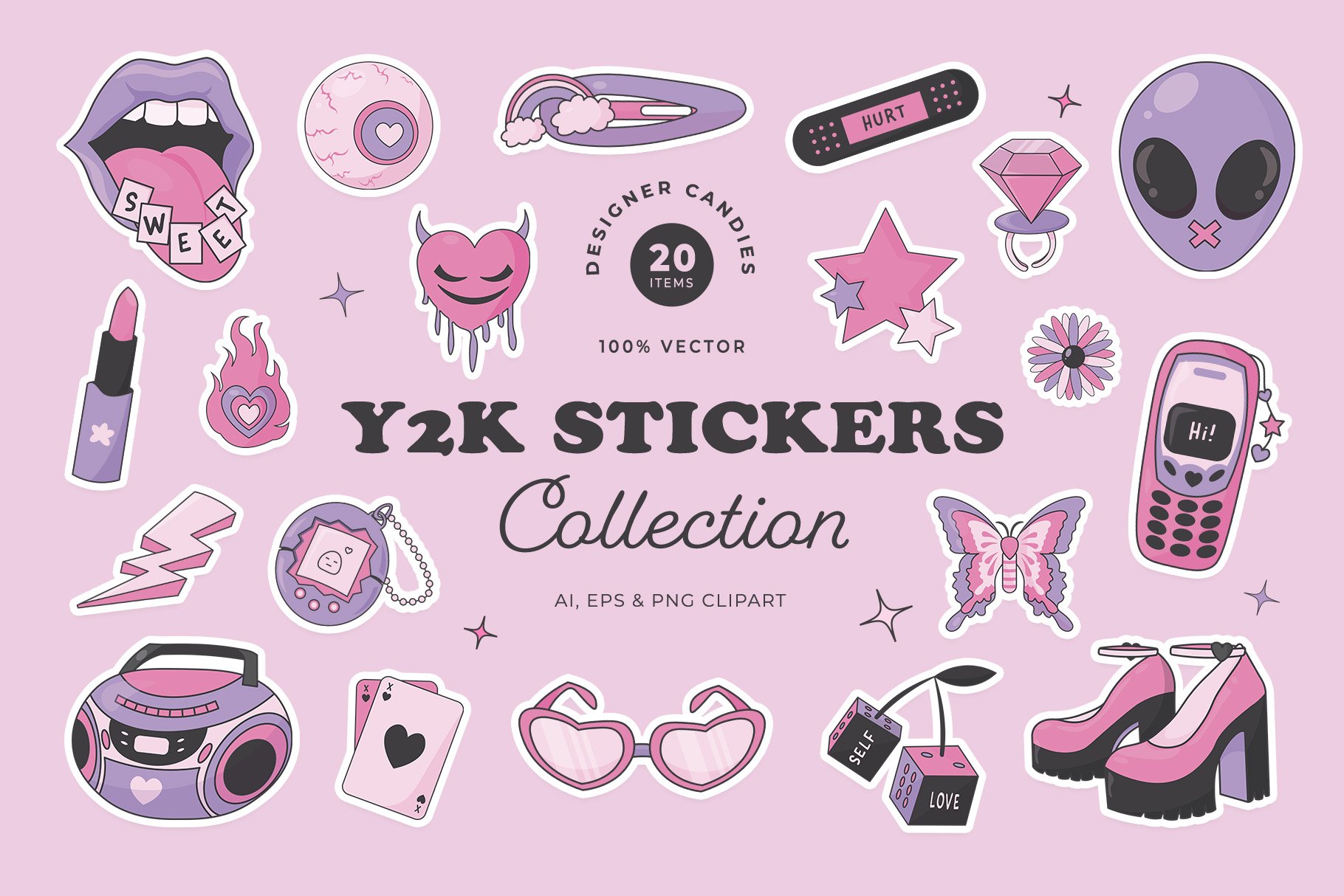 collectible Y2K objects