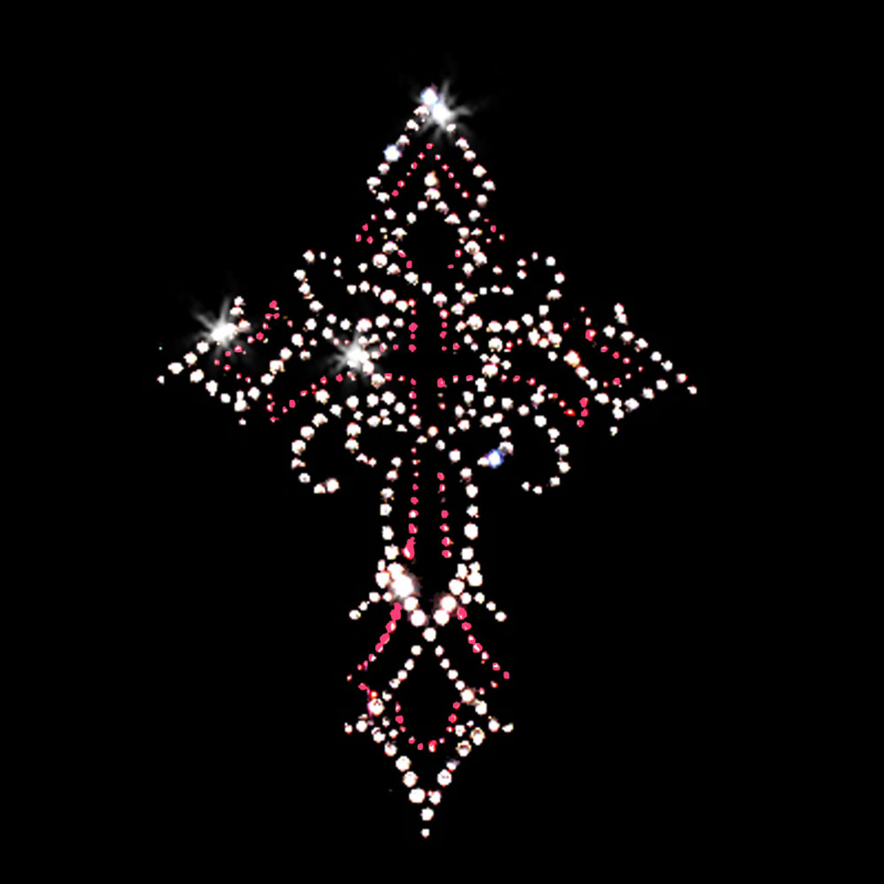 colorful Rhinestone y2k cross wallpaper inspirations