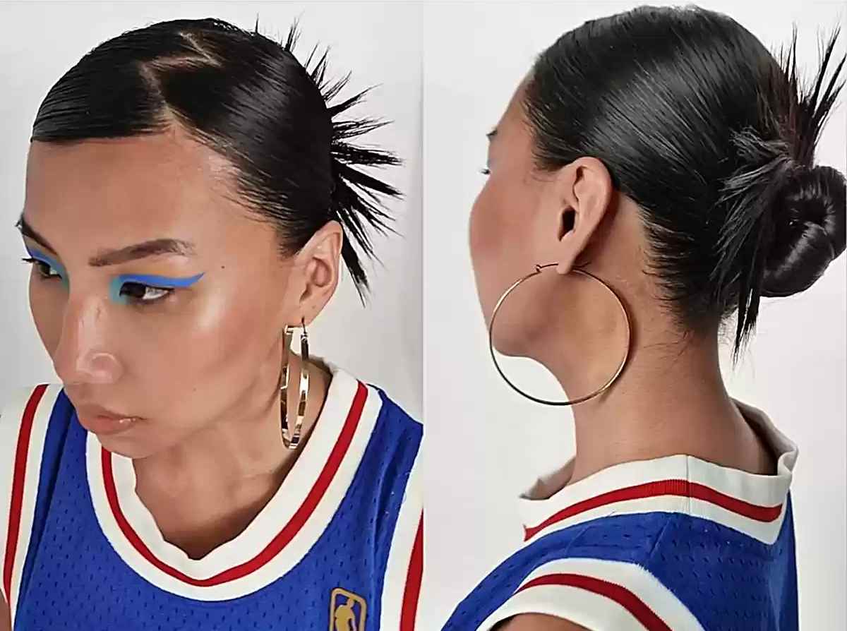 colorful y2k ponytail variations