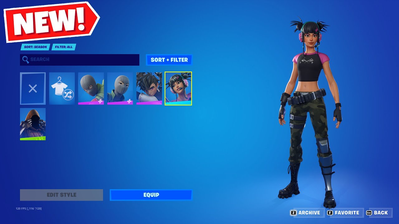 creative Y2K Fortnite skin ideas