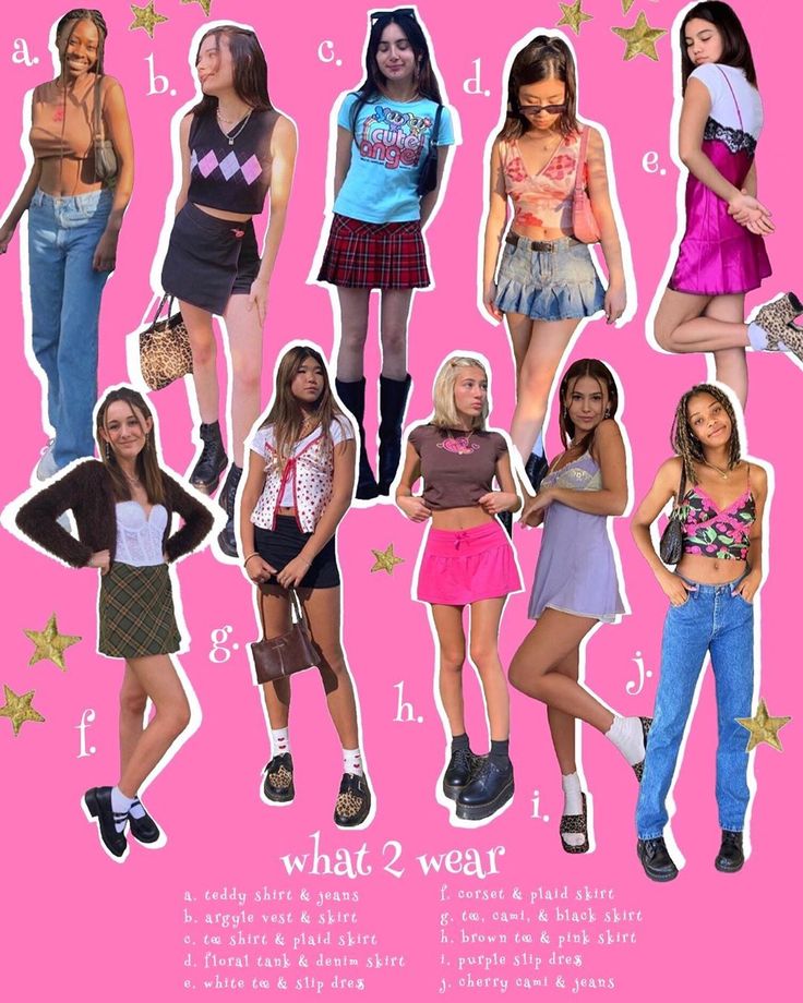 Cute outfits y2k 0022