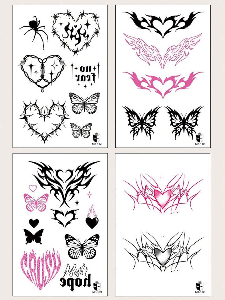 cute y2k tattoos 0053