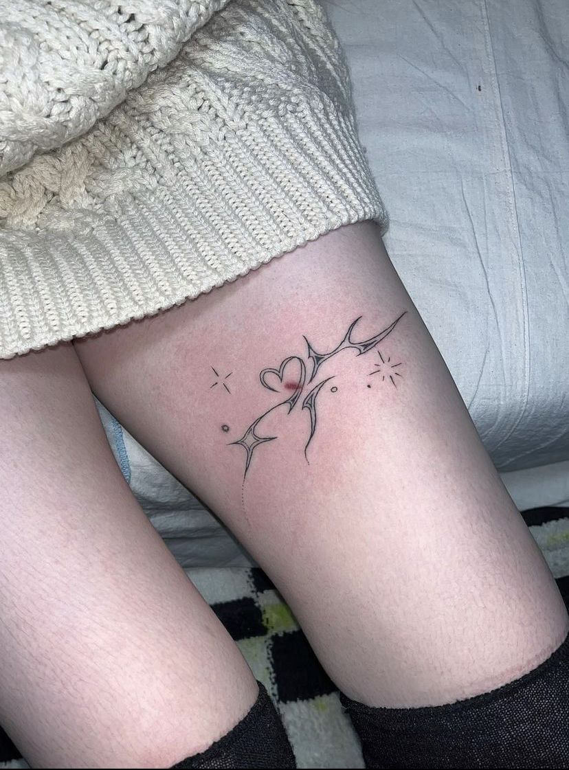 cute y2k tattoos 0084