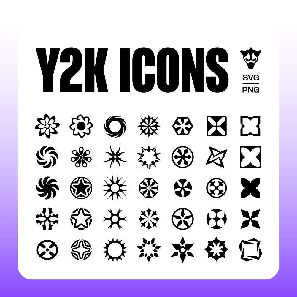 cyber y2k icons 0026