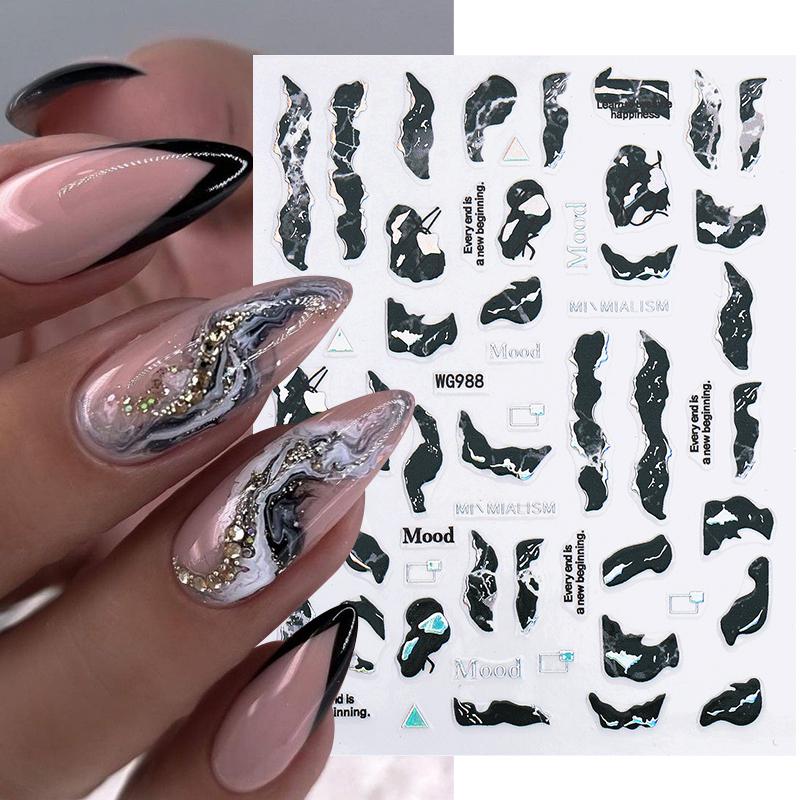 cyber y2k nails short 0069