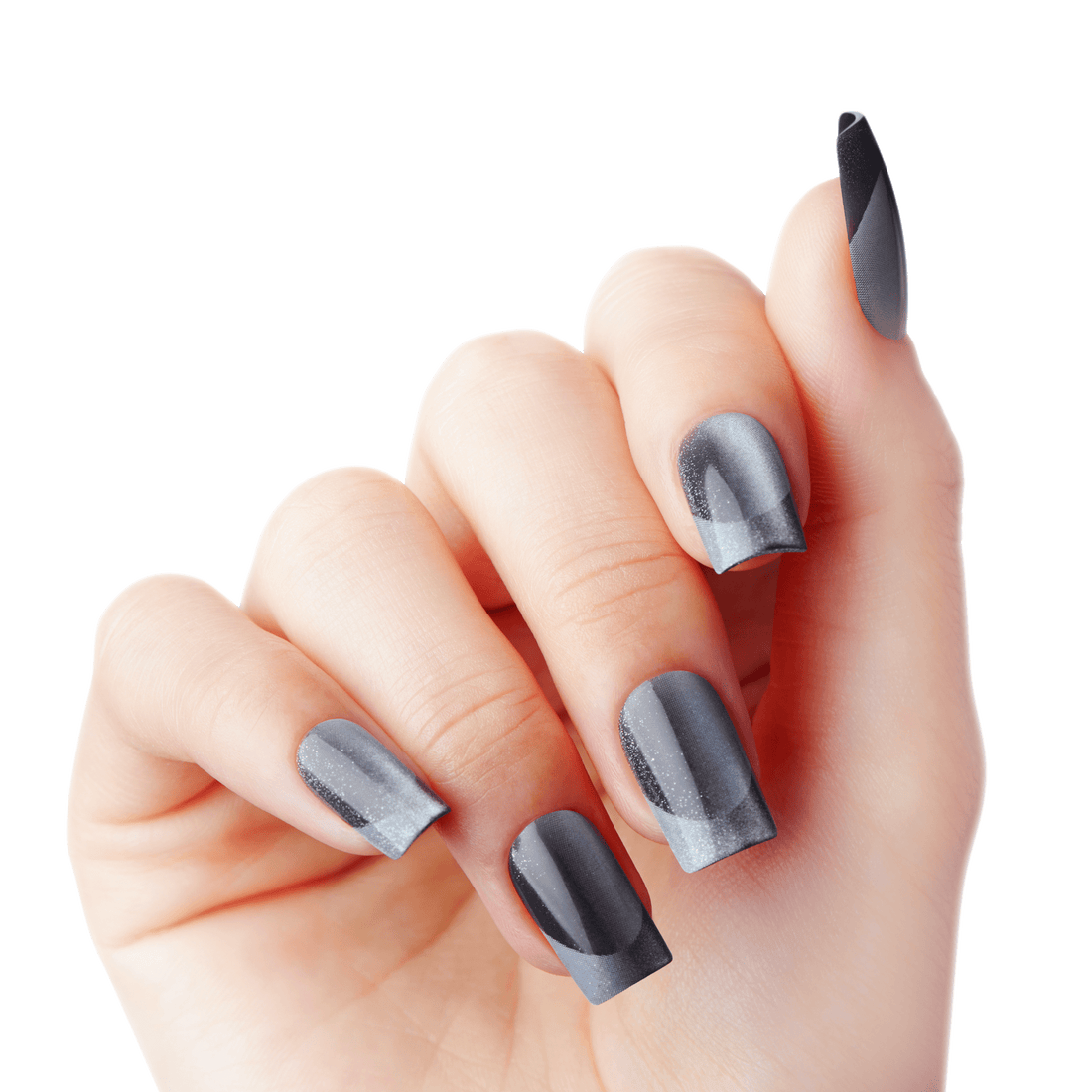 cyber y2k nails short 0091