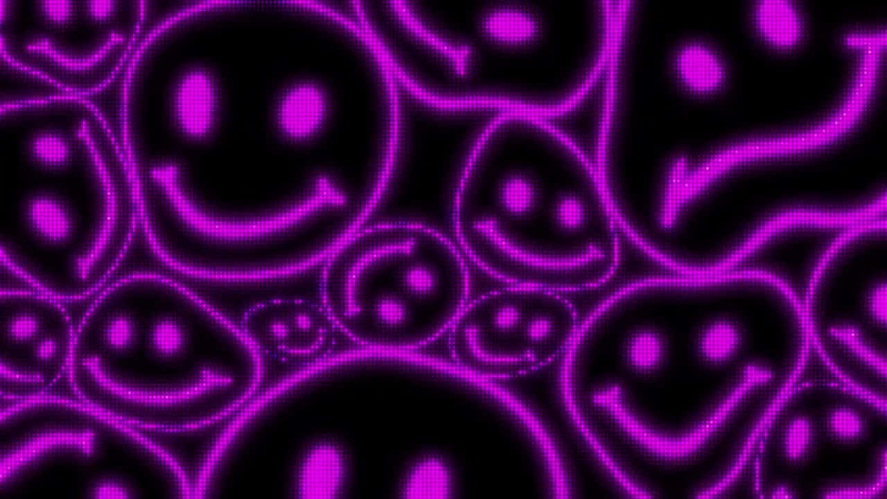 digital art y2k purple wallpaper