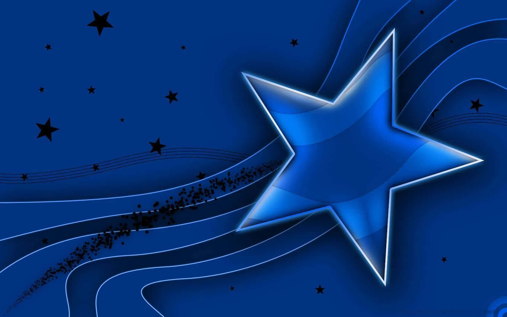 digital blue star wallpaper y2k creations