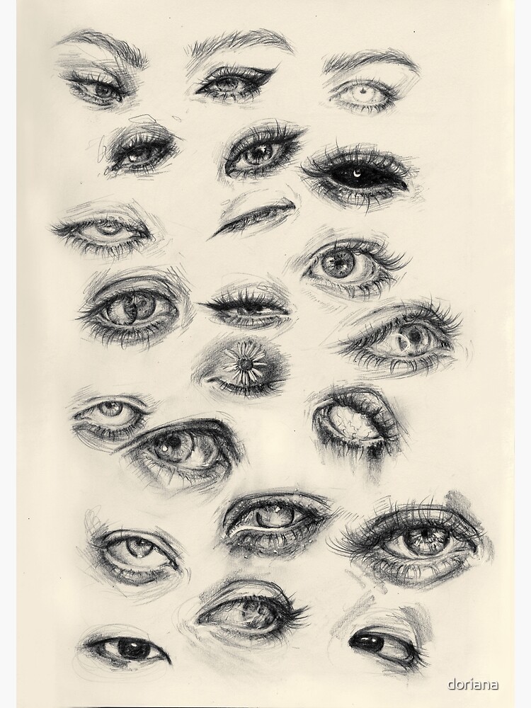 digital Y2K eyes drawing techniques