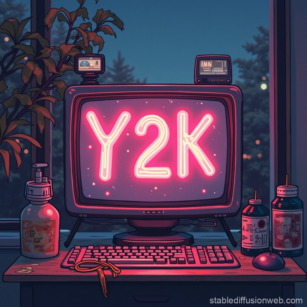 Futuristic y2k 0067