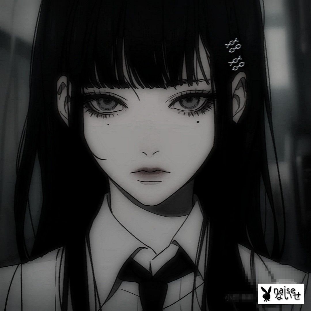 Goth y2k anime pfp 0041