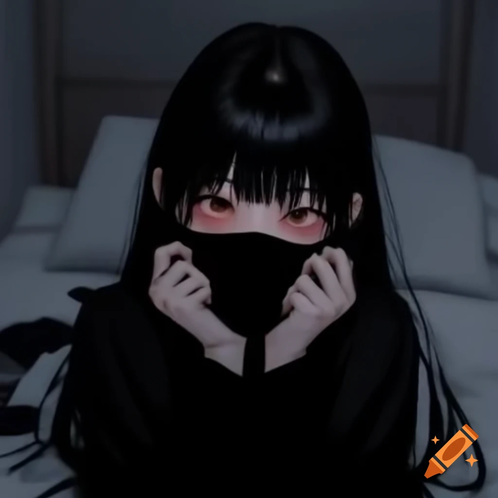 Goth y2k anime pfp 0078