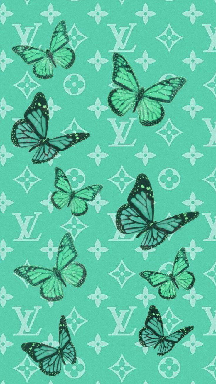 green y2k wallpaper 0053