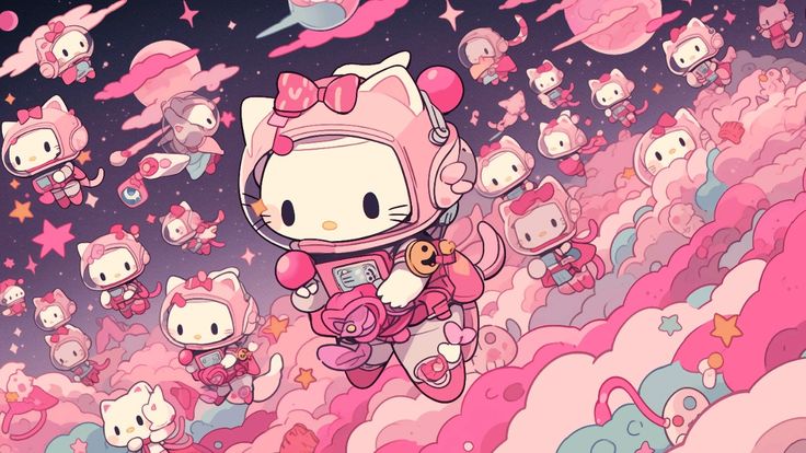 Hello Kitty wallpaper y2k 0025