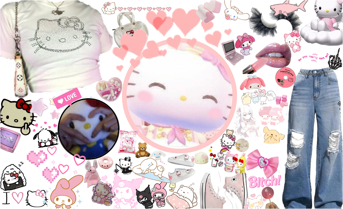 Hello Kitty wallpaper y2k 0032