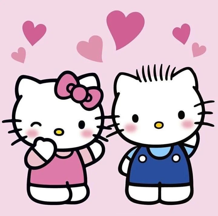 Hello Kitty drawing y2k 0039