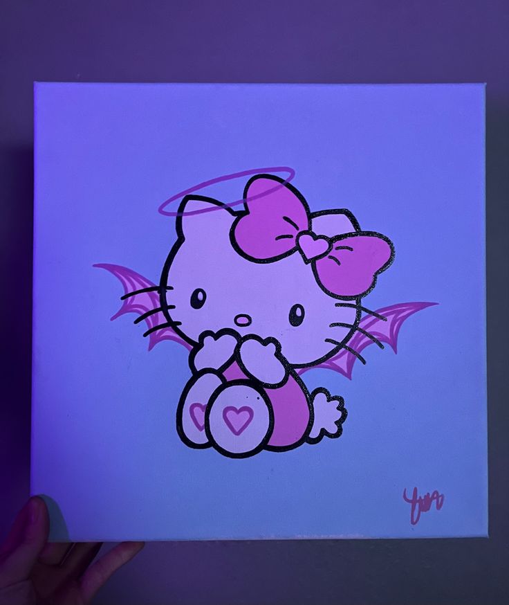 Hello Kitty drawing y2k 0057