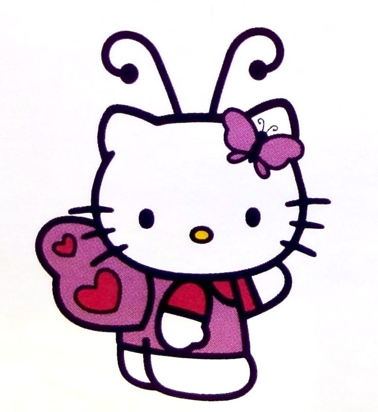 Hello Kitty drawing y2k 0080