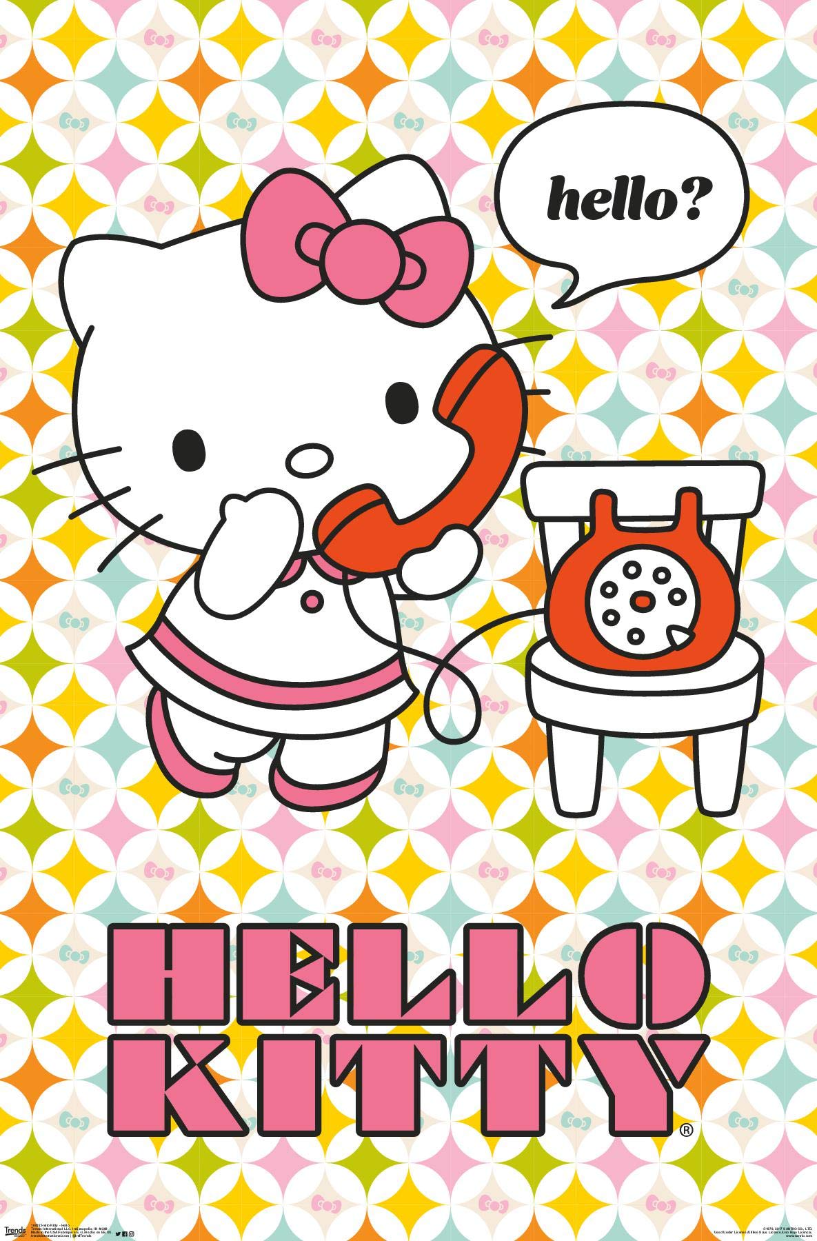 Hello Kitty poster y2k 0016