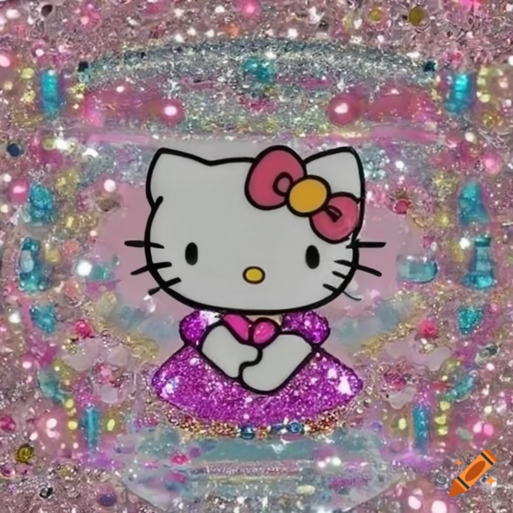 Hello Kitty poster y2k 0025