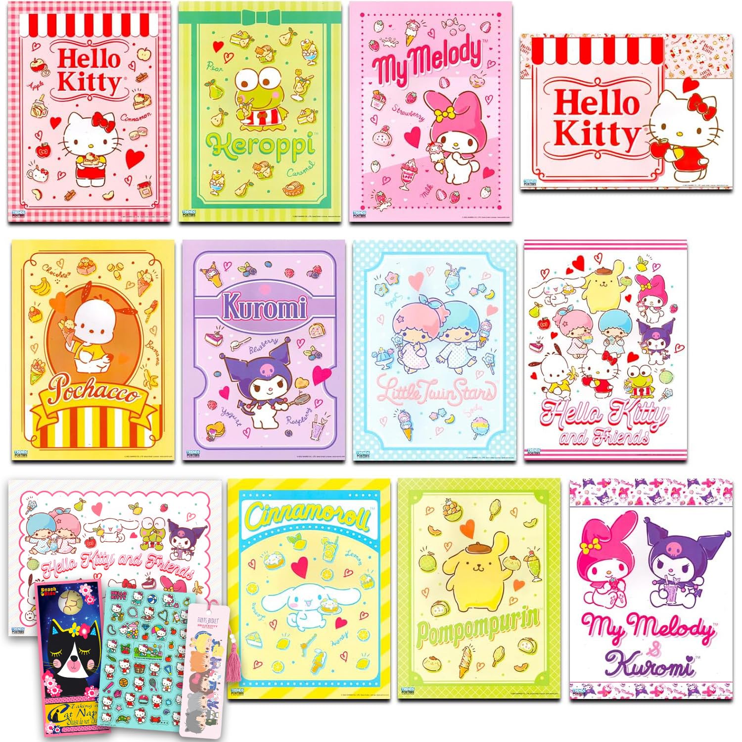 Hello Kitty poster y2k 0031