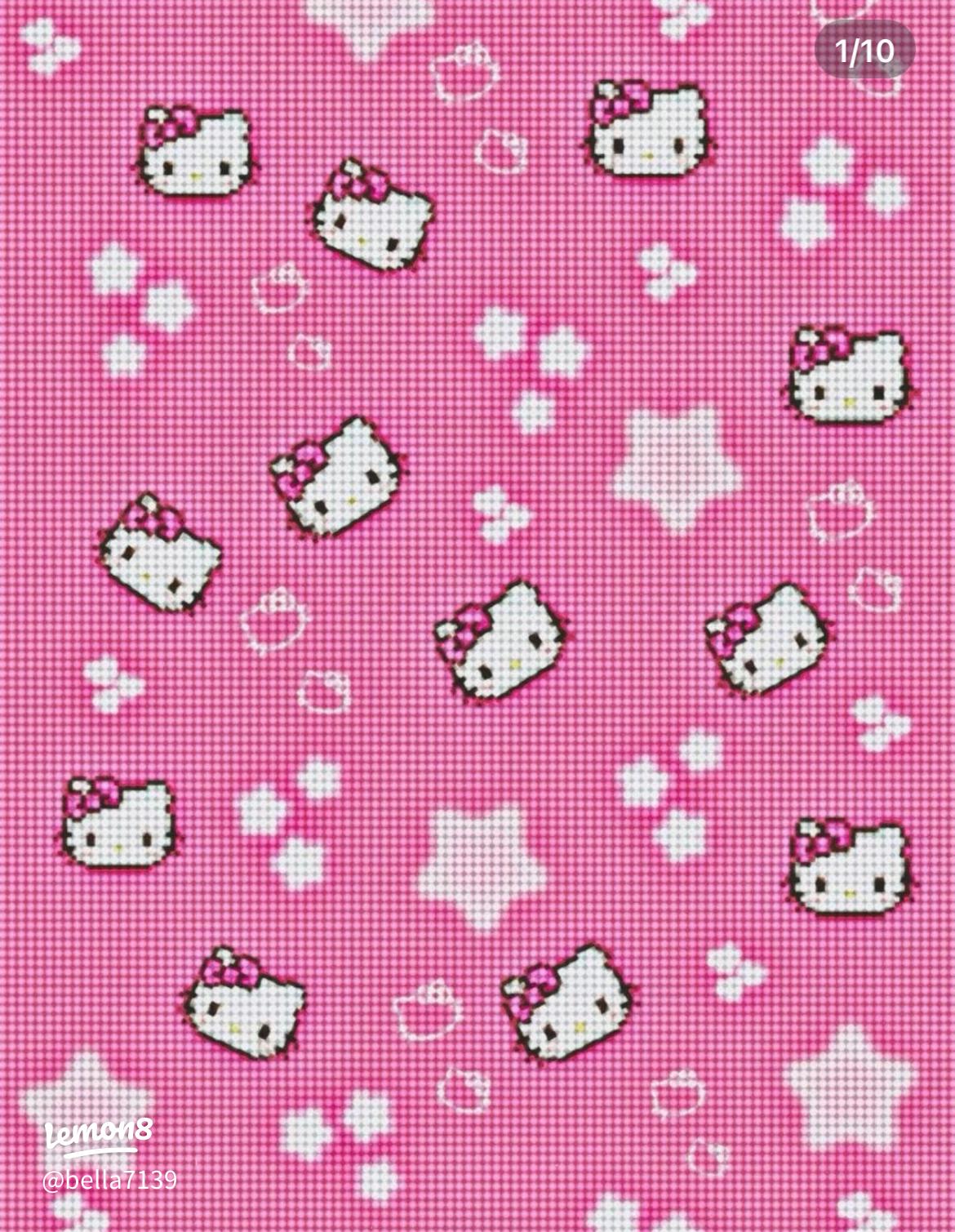 Hello Kitty poster y2k 0032