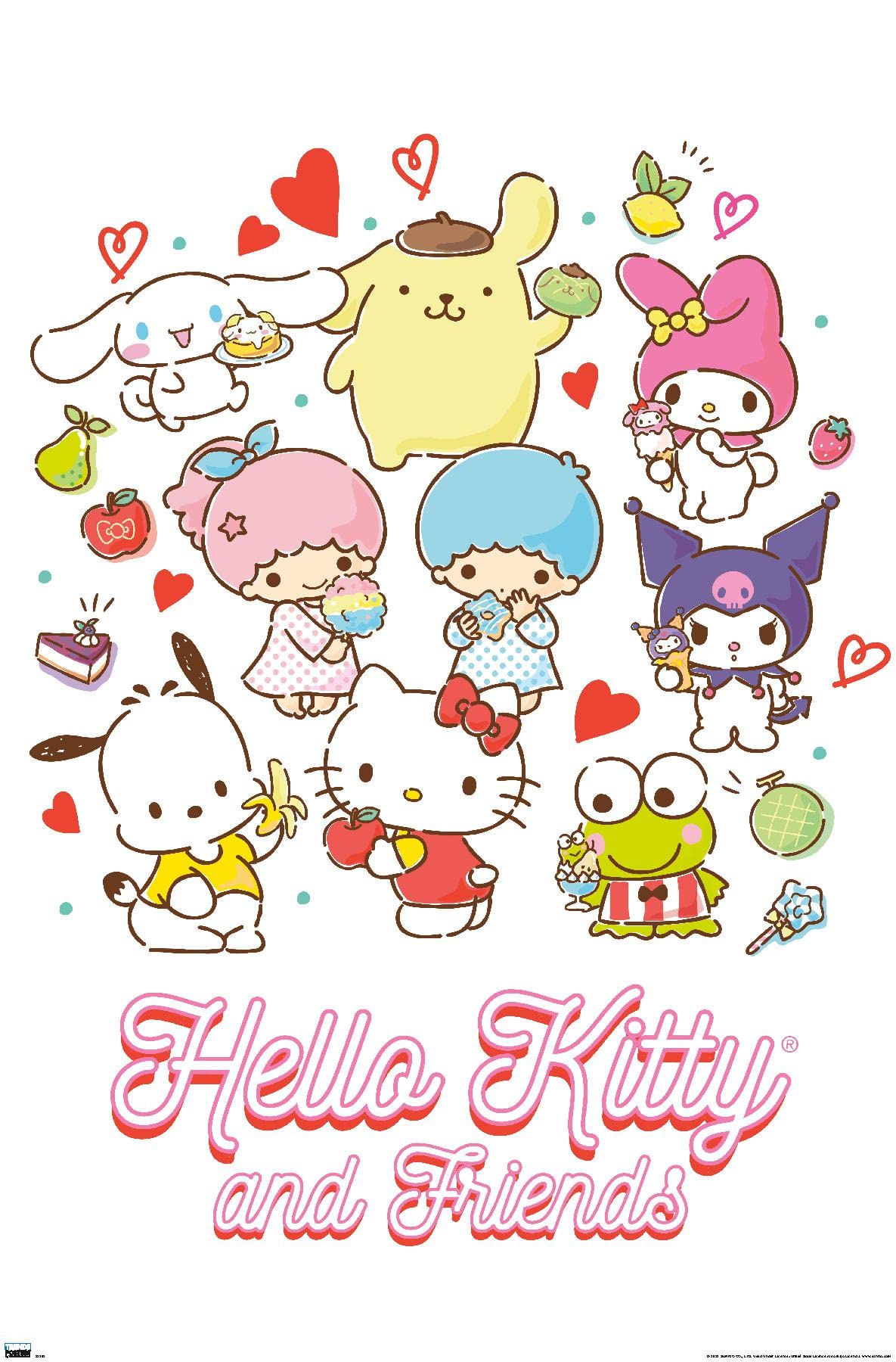 Hello Kitty poster y2k 0069