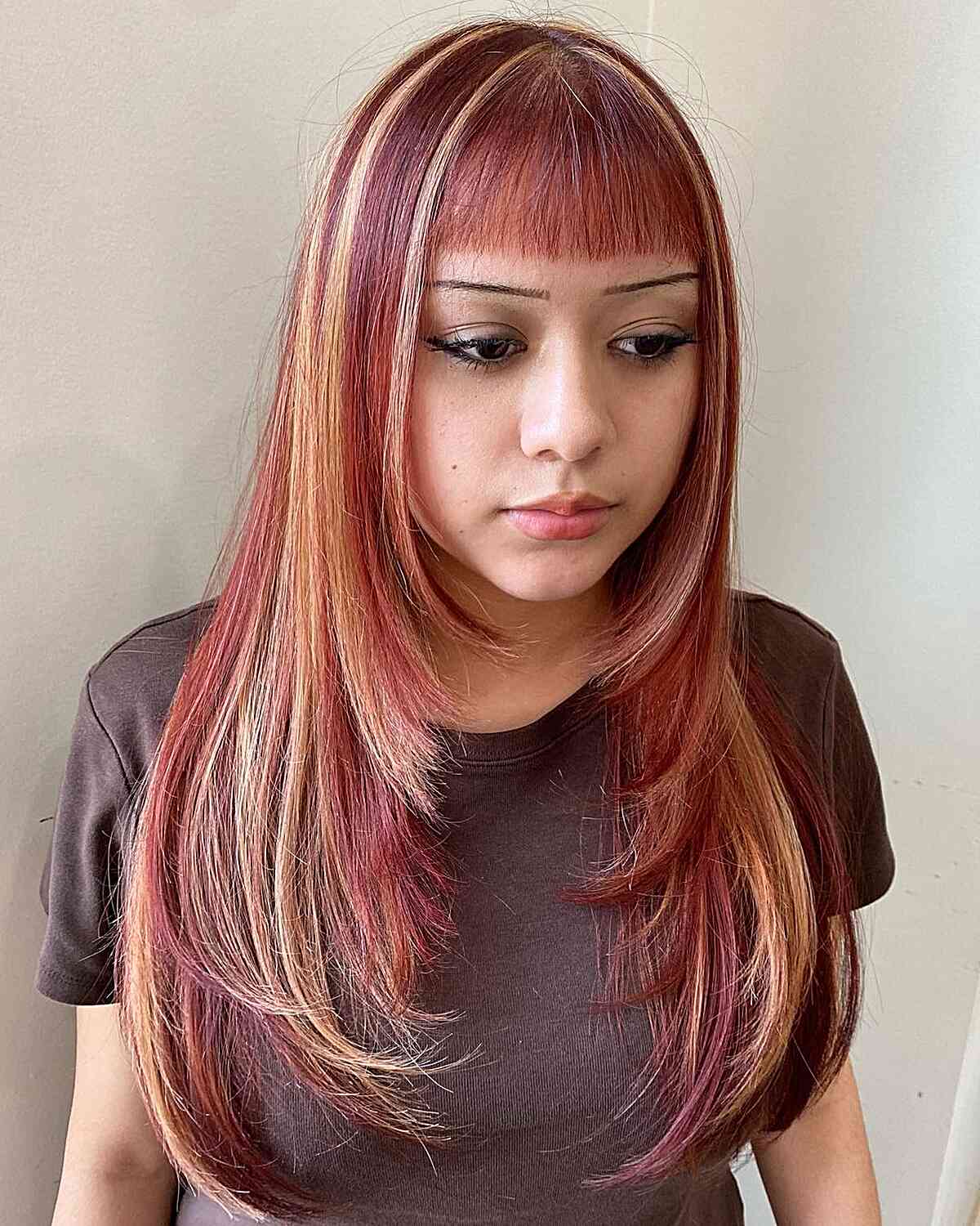 highlights y2k hair dye inspiration