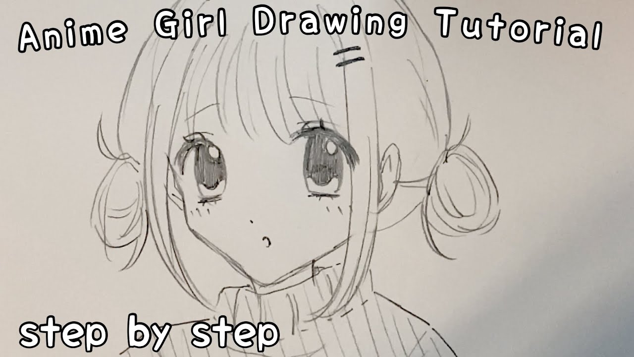 how to draw y2k girl simple 0091