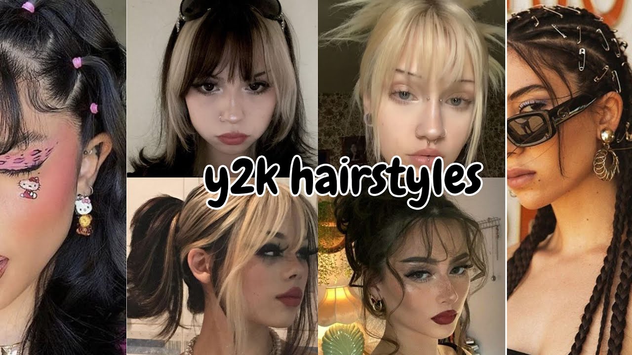 iconic Y2K hairstyles with bangs