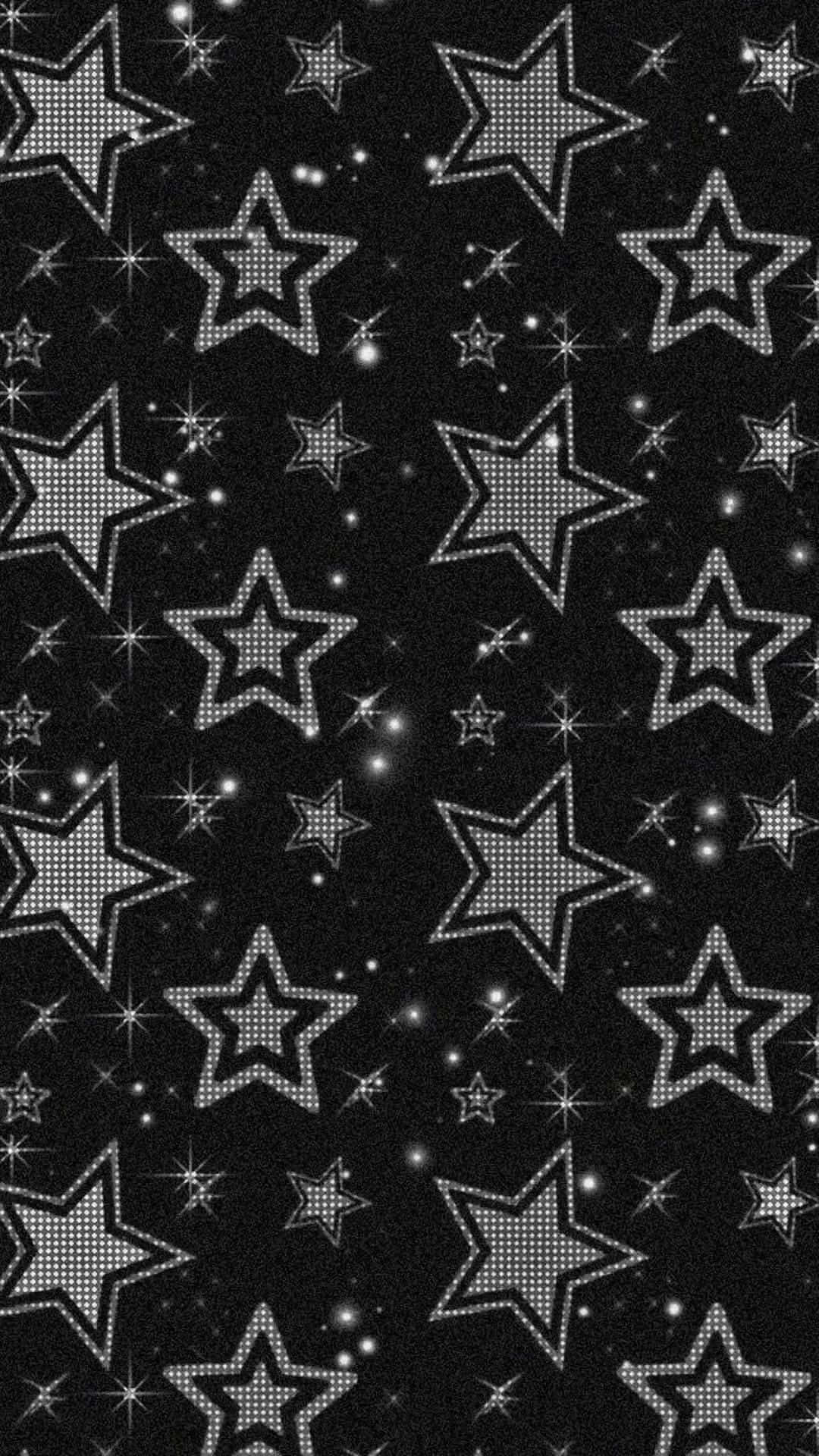 iPhone cyber y2k star wallpaper 0025