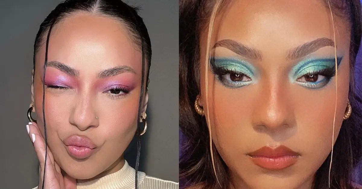 iridescent cyber y2k makeup techniques