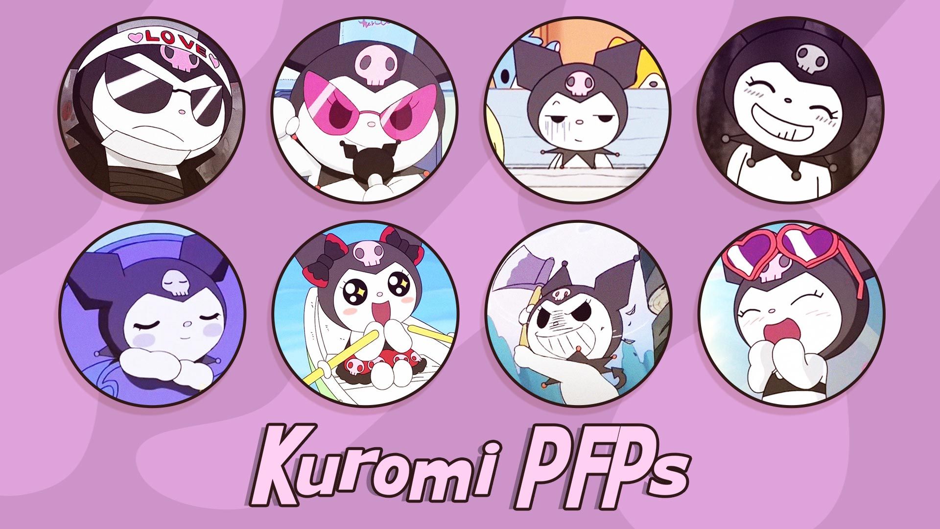 Kuromi pfp y2k 0085