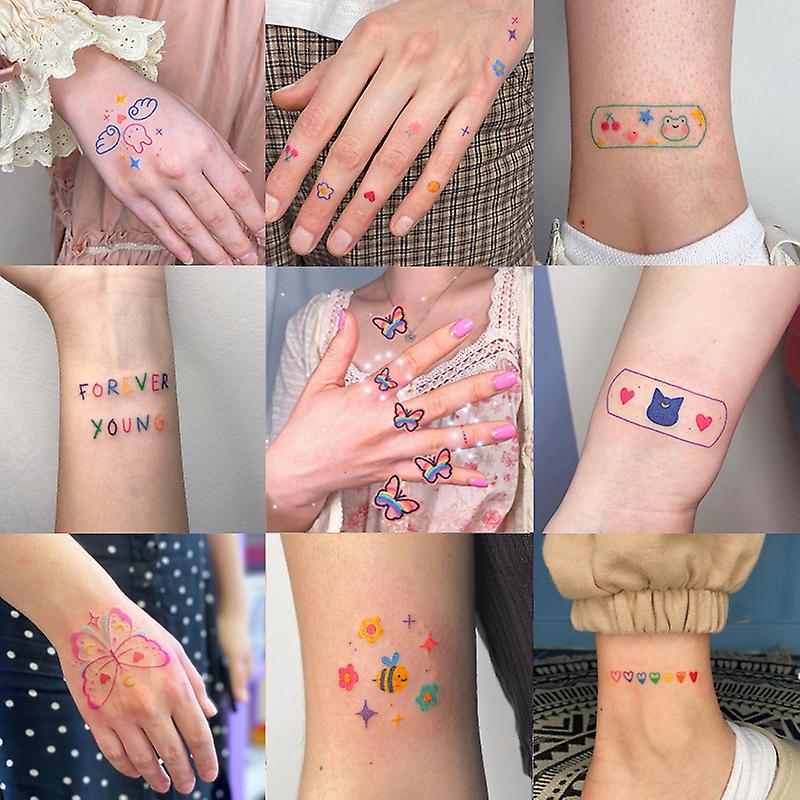 modern y2k small tattoos styles.