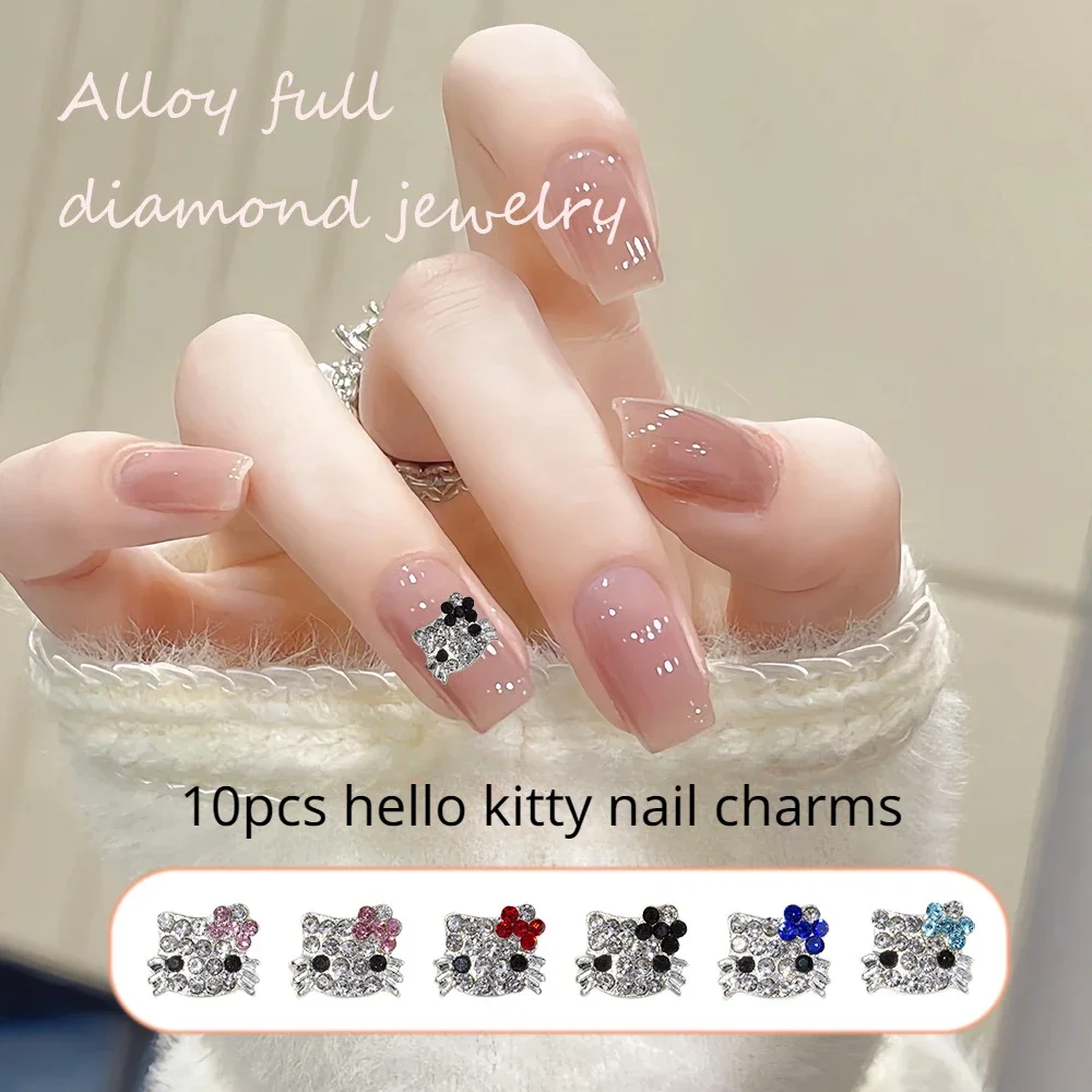 nails with charms y2k 0079