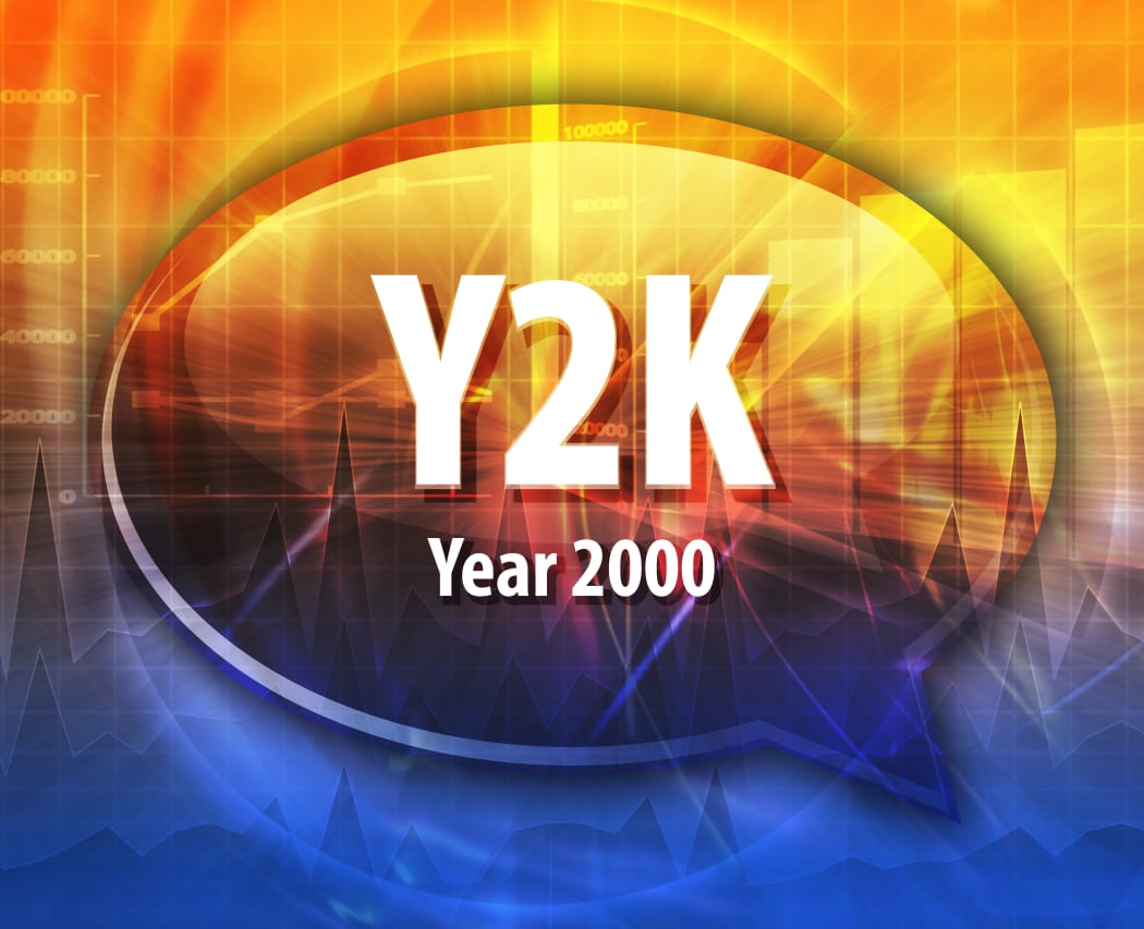 nostalgic Y2K design