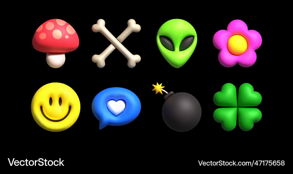 nostalgic Y2K emojis