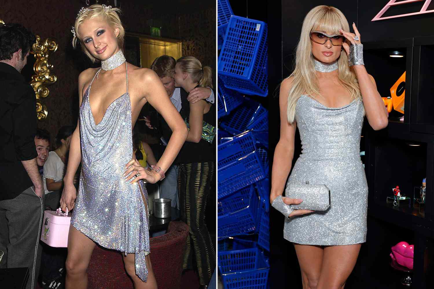 Paris Hilton Y2K style