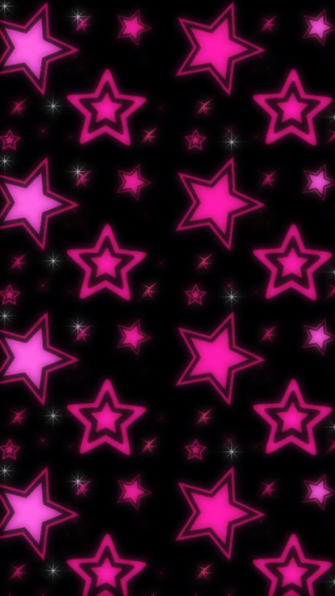 pfp pink y2k star wallpaper 0011