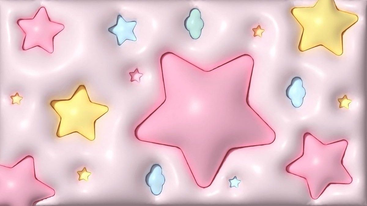 pfp pink y2k star wallpaper 0024