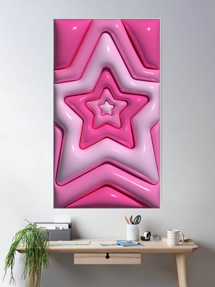 pfp pink y2k star wallpaper 0027