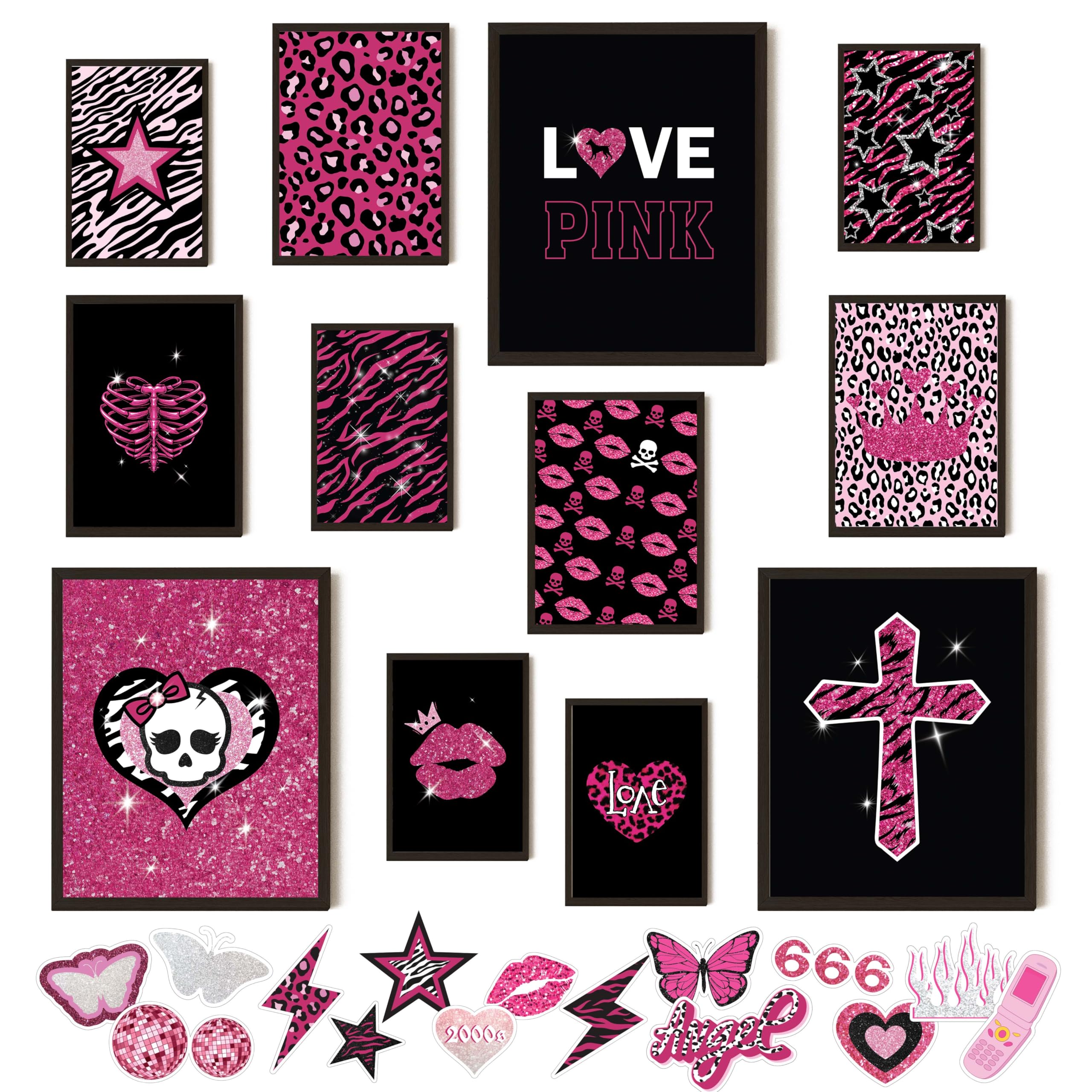 pink and black y2k wallpaper 0036