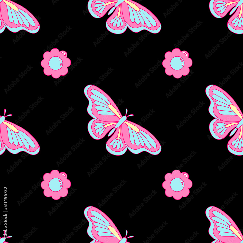 pink and black y2k wallpaper 0045